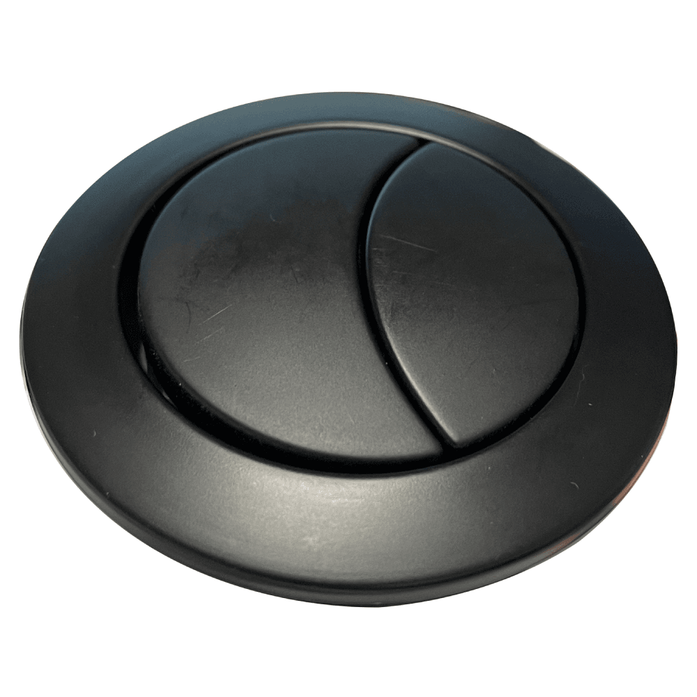 Astini Orca Black Cistern Flush Button 38mm