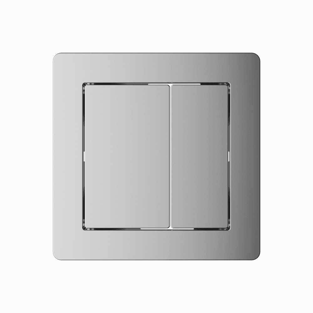 Astini Chrome Square Flush Button