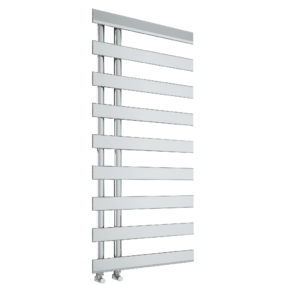Astini Milton Chrome 1156x500 Designer Offset Towel Radiator