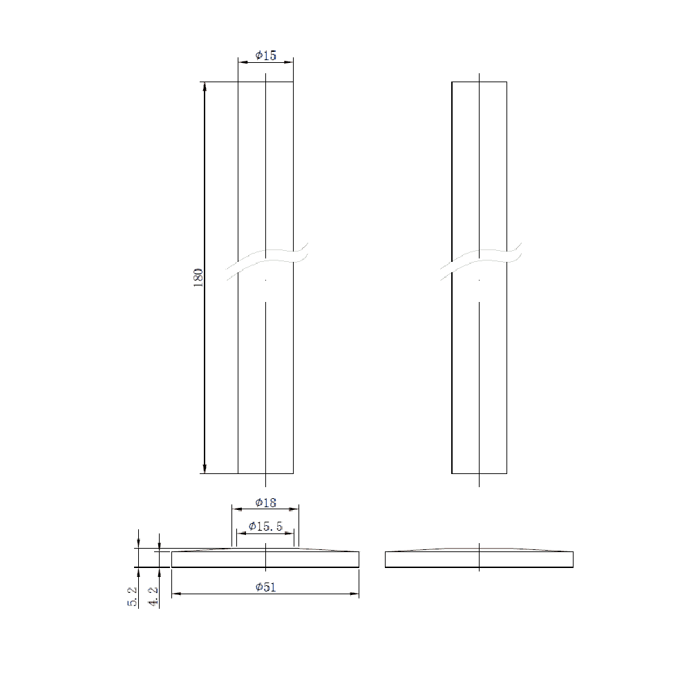 Astini Brushed Brass 15mm Water Carrying Pipe Kits