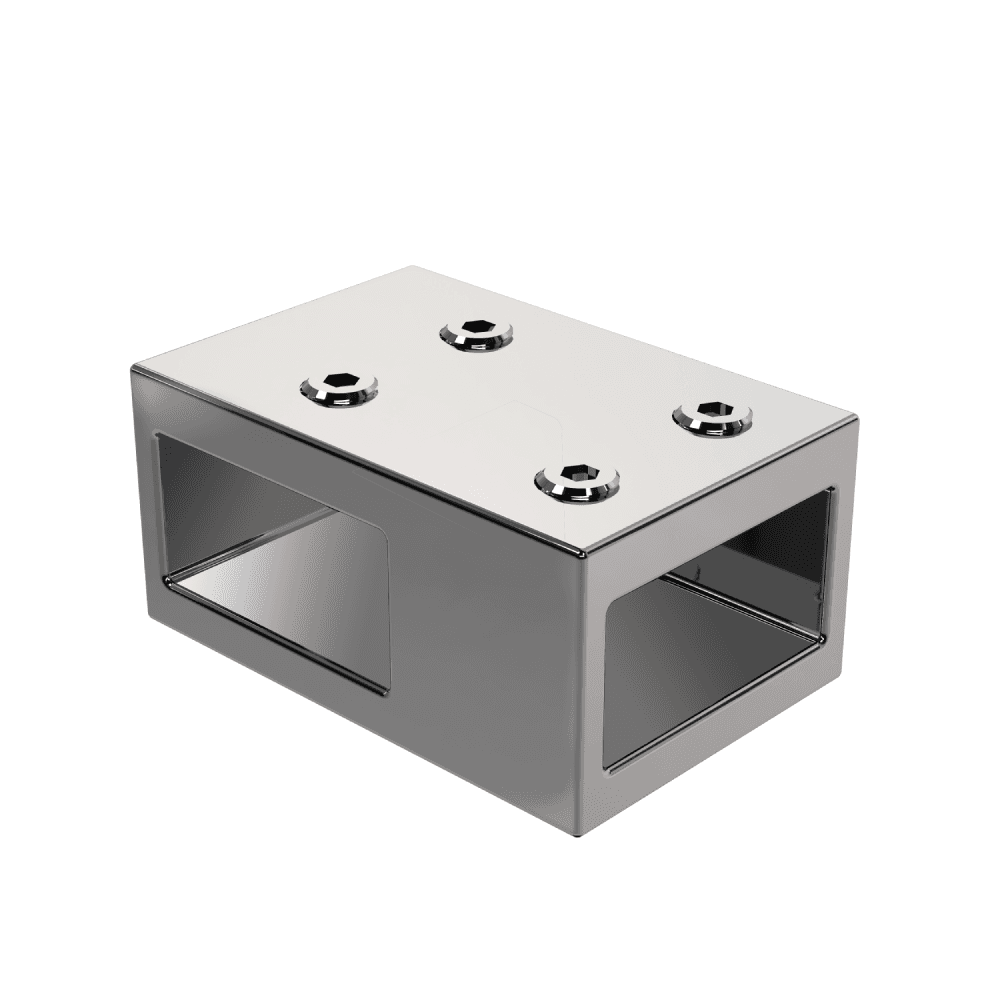 Astini T18 Chrome Wetroom Panel T-Piece