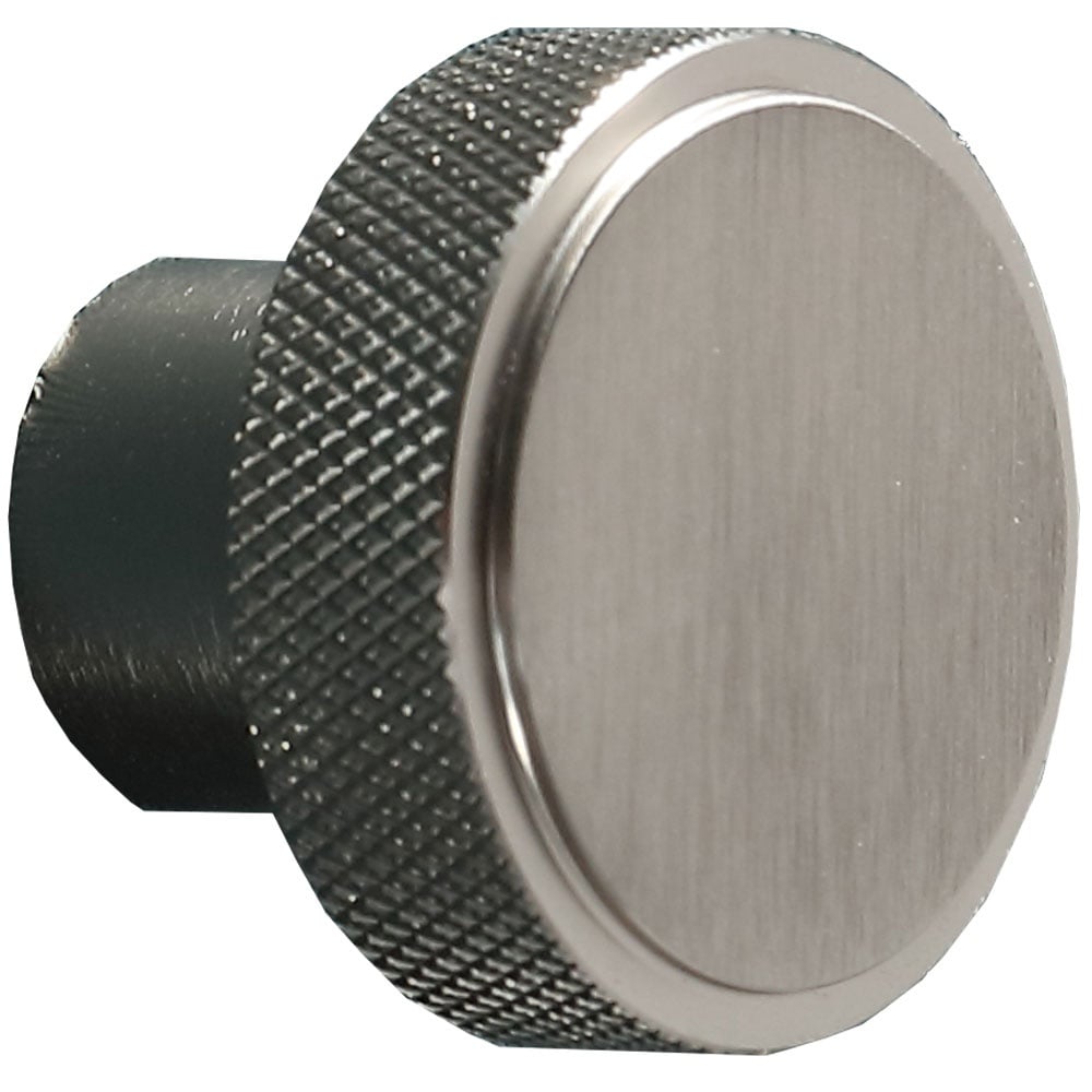Astini Knurled Satin Round Handle