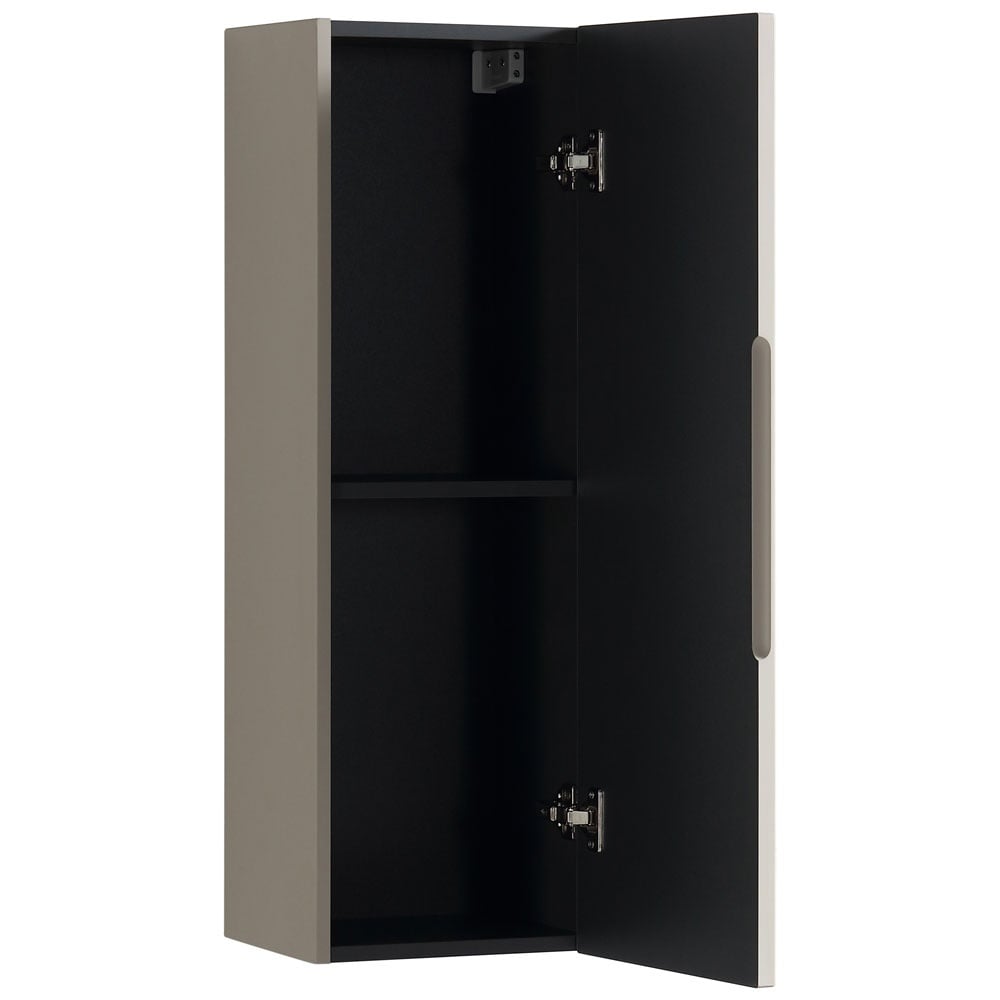 Astini Piatta 900mm Soft Coffee Wall Mounted Tall Cabinet