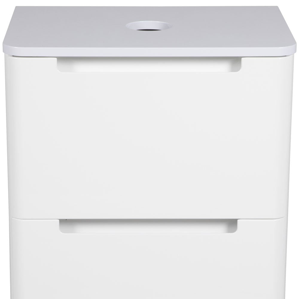 Astini Monza 600mm White Gloss Conter Top