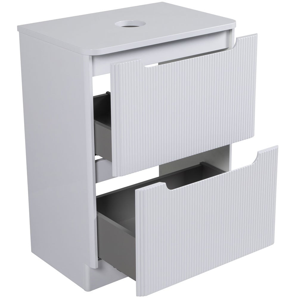 Astini Monza 600mm White Gloss Conter Top