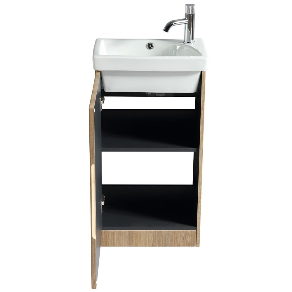Astini Flauto 460mm Mini Cloakroom Vanity Unit