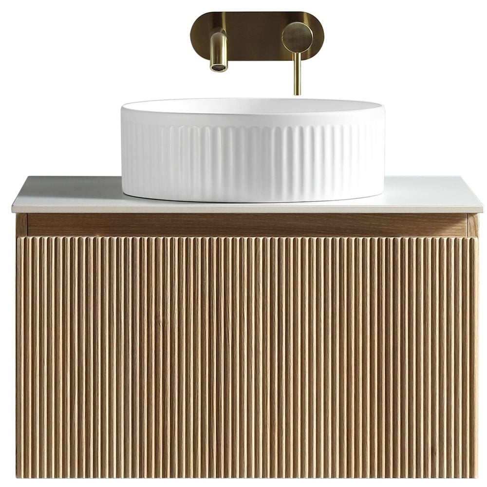 Astini Flauto 600mm Wall Hung Vanity Unit With Counter Top