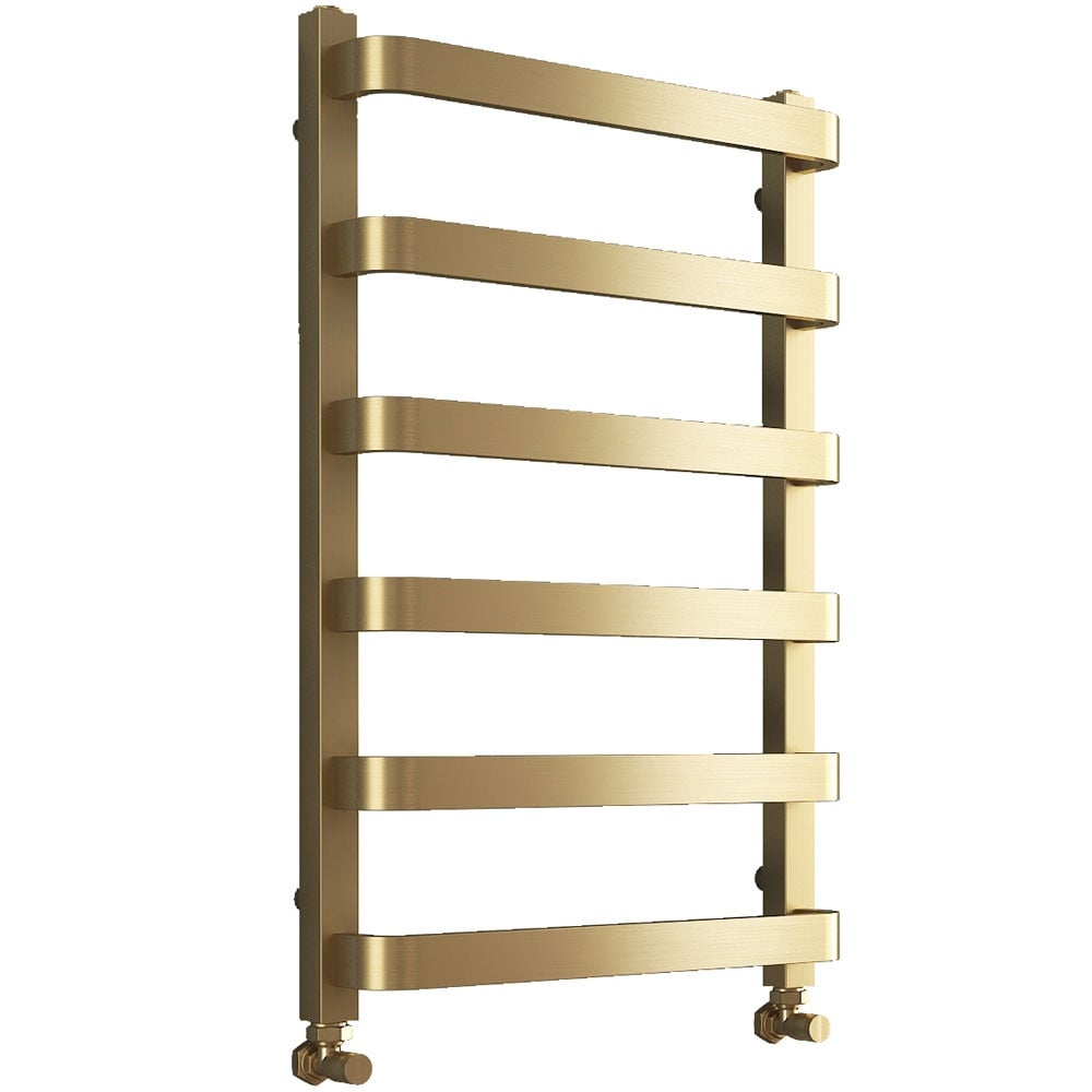Astini Hastings Brass 800x500mm Heated Towel Rail