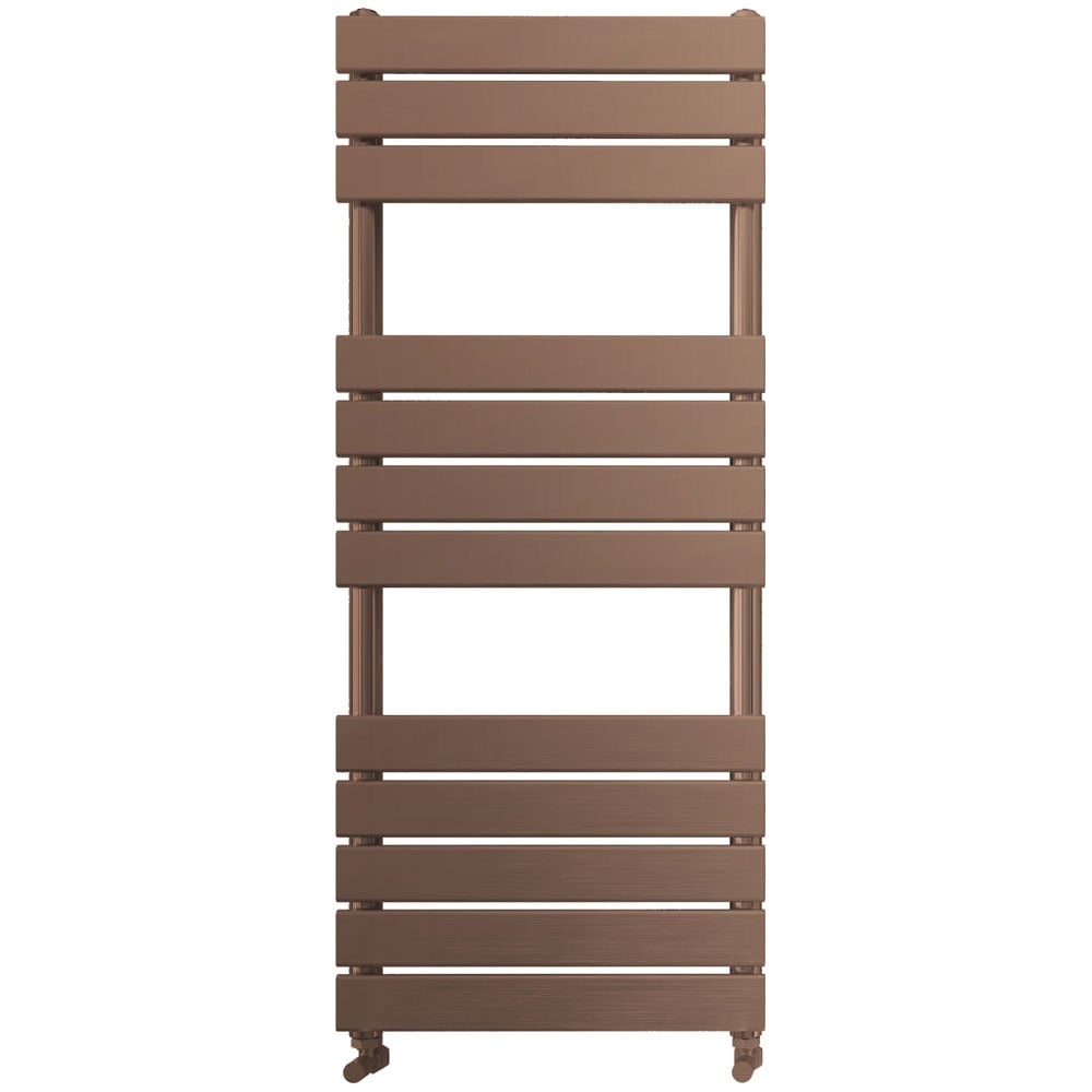 Astini Queenstown Bronze 1200x450mm Designer Radiator Towel Rail