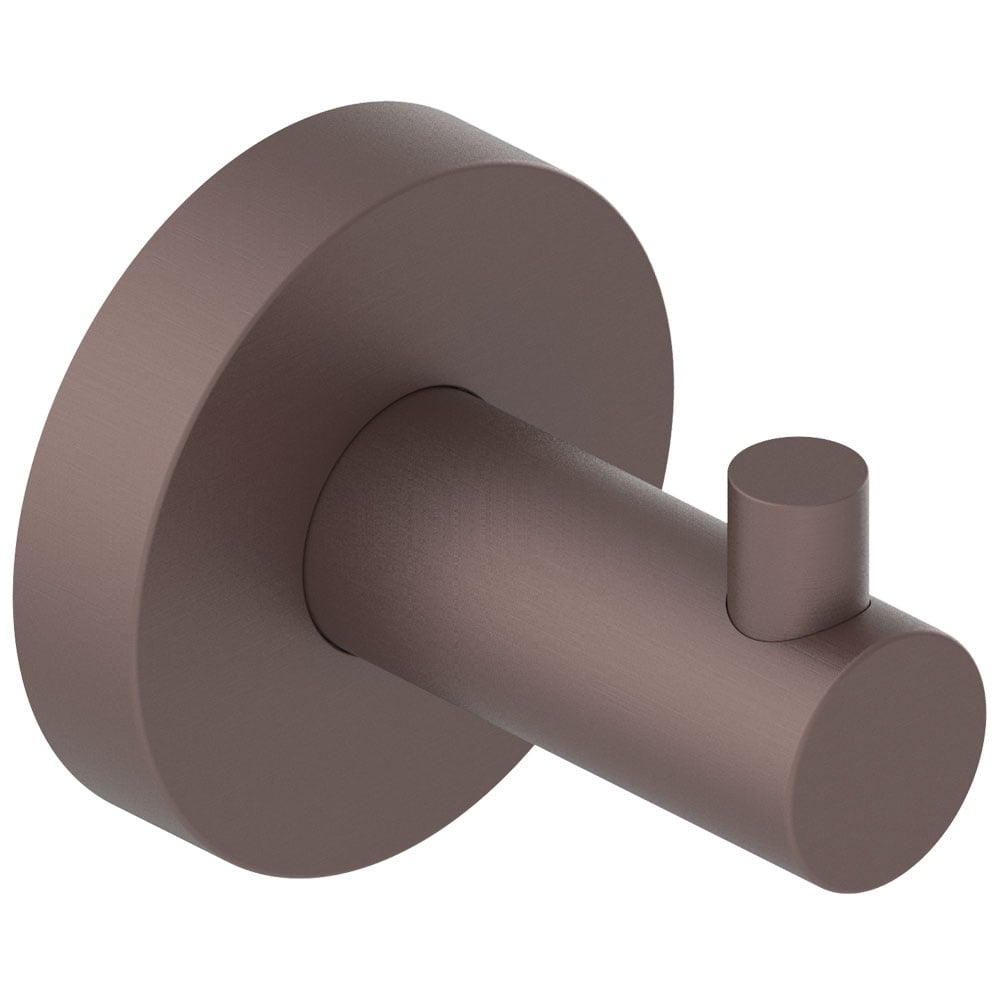 Astini Melbourne Brushed Bronze Round Robe Hook