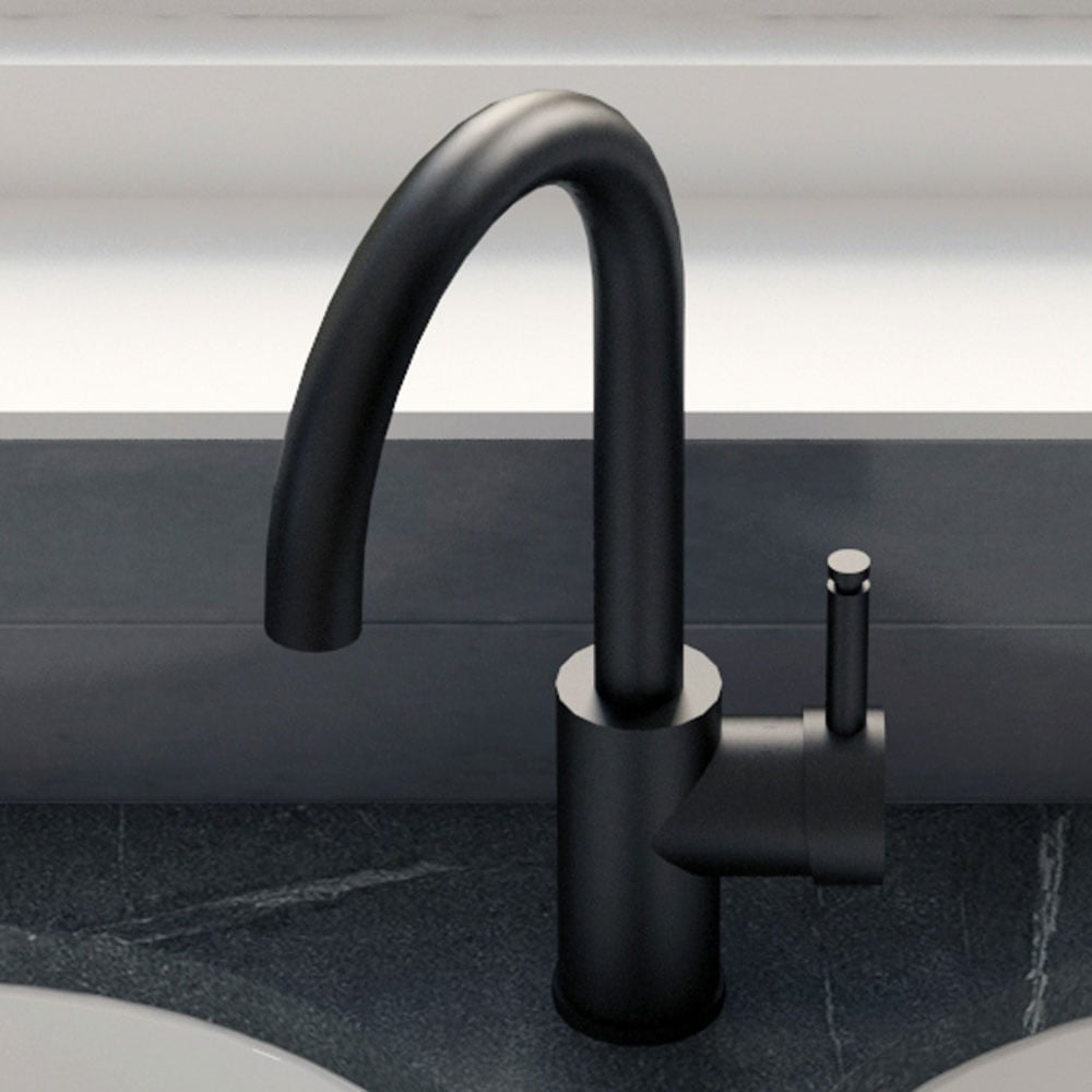 Astini Industrial 3in1 Boiling Hot Water Kitchen Tap & Tank with Brushed Brass Finish