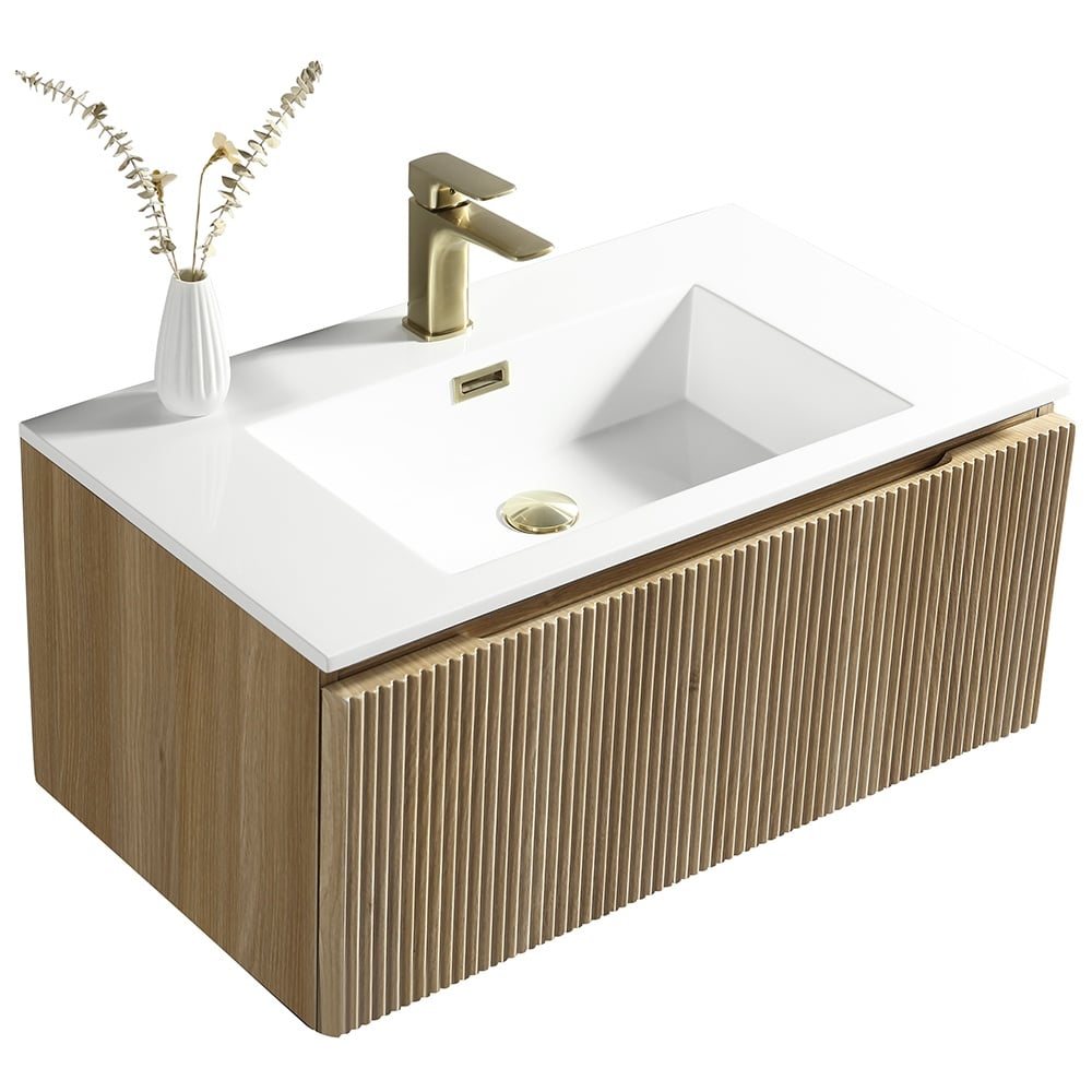 Astini Flauto 800 Wall Hung Vanity Unit & Basin