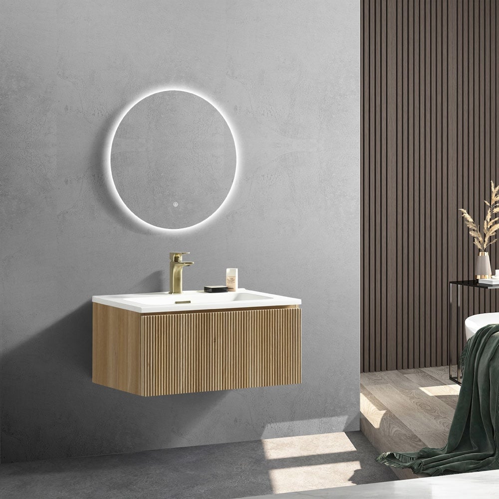 Astini Flauto 800 Wall Hung Vanity Unit & Basin