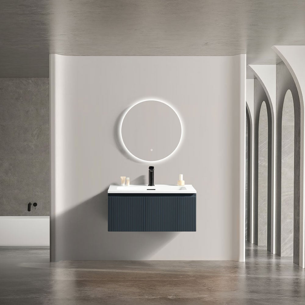 Astini Flauto 800 Wall Hung Vanity Unit & Basin