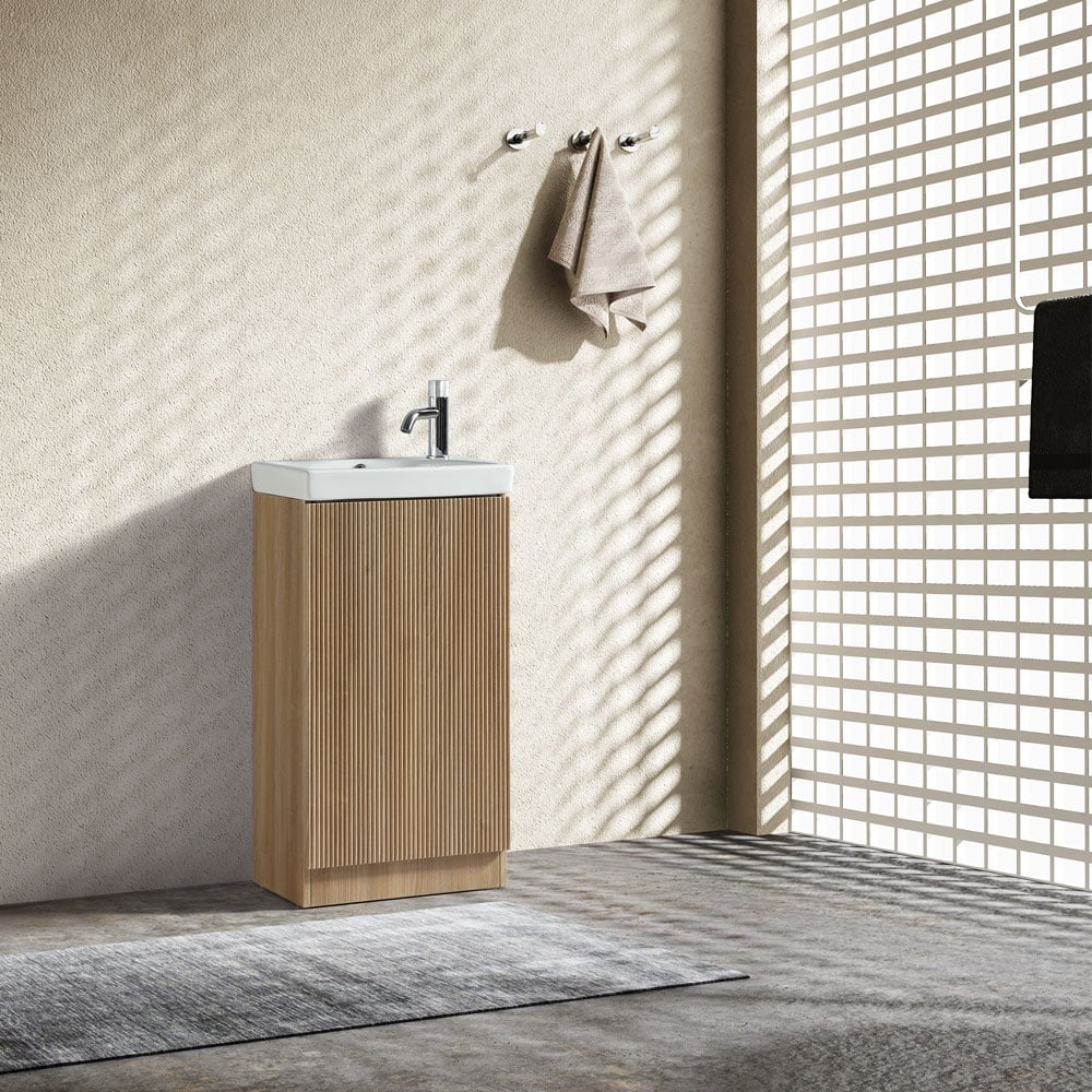 Astini Flauto 460mm Mini Cloakroom Vanity Unit