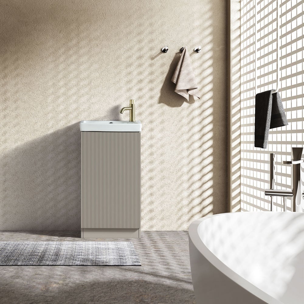 Astini Flauto 460mm Mini Cloakroom Vanity Unit