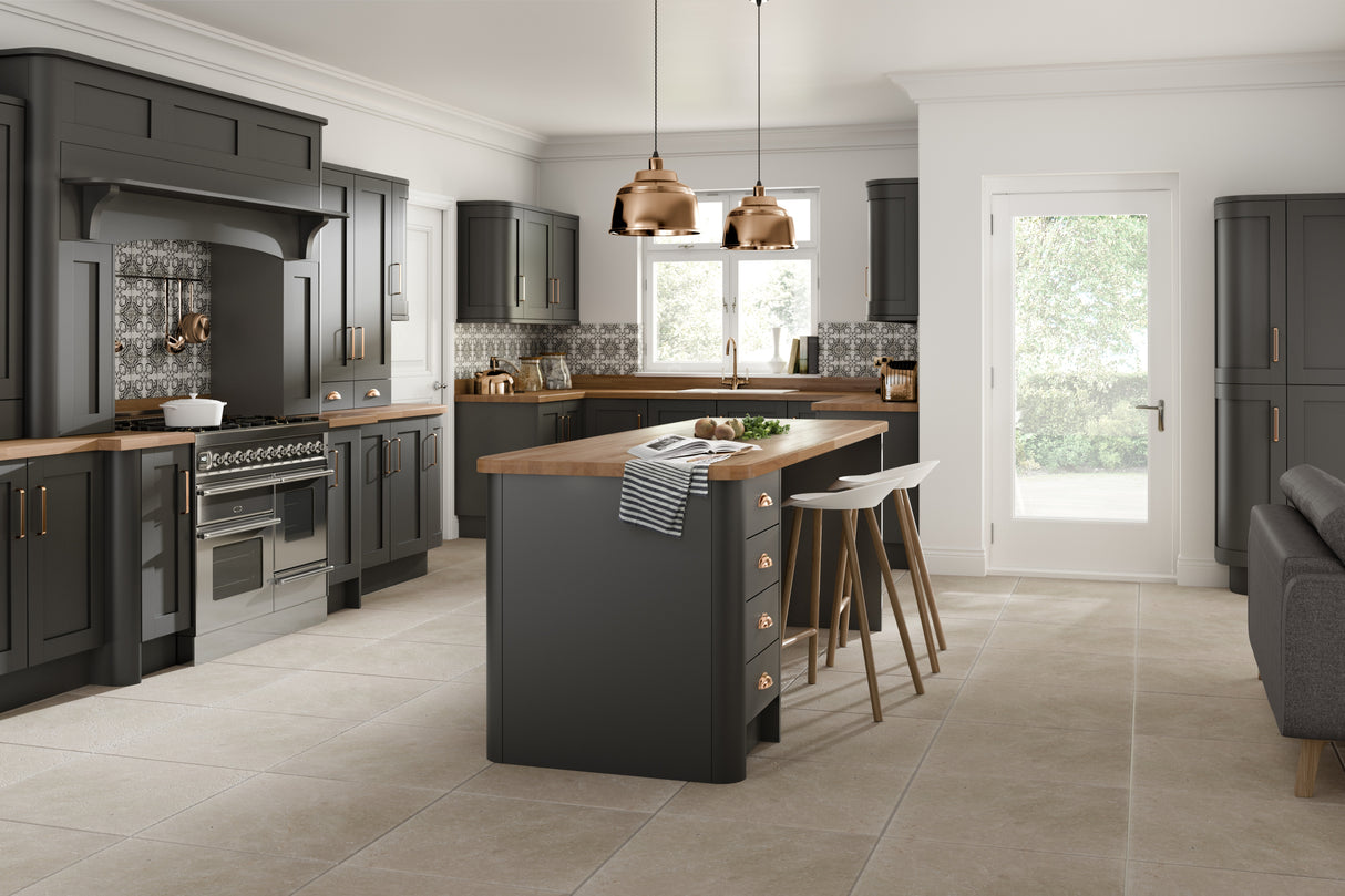 Rivington Shaker Graphite Supermatt- Replacement Kitchen Doors (1060mm High)