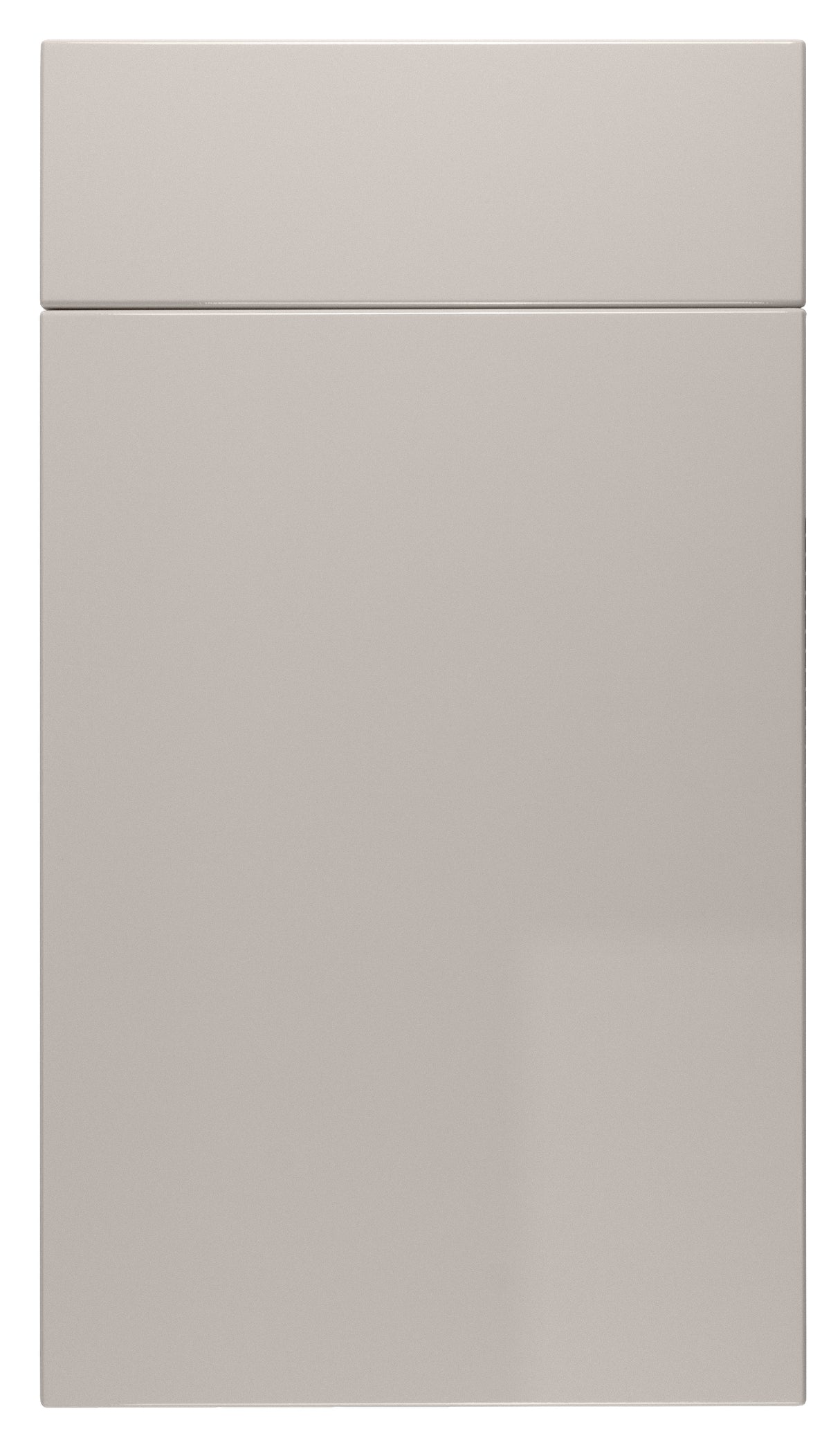 Vogue Slab Cashmere Gloss- Replacement Kitchen Drawer Fronts/Oven Filler Panel (110mm High)