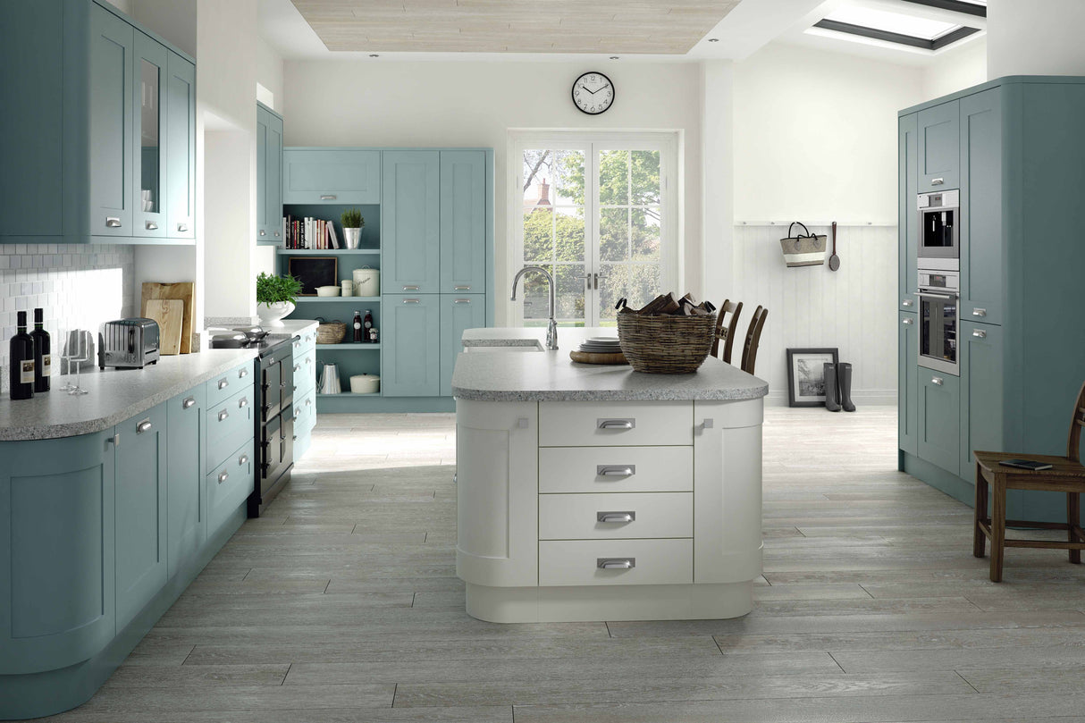 Boston Supermatt Shaker Fjord- Replacement Kitchen Doors (End Panel)