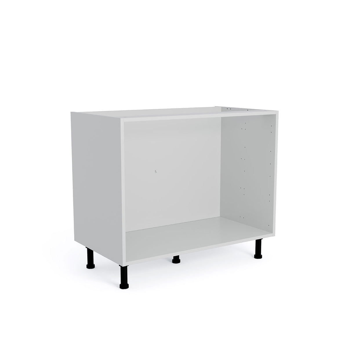 900mm Flat Pack Kitchen Drawer Cabinet Light Grey