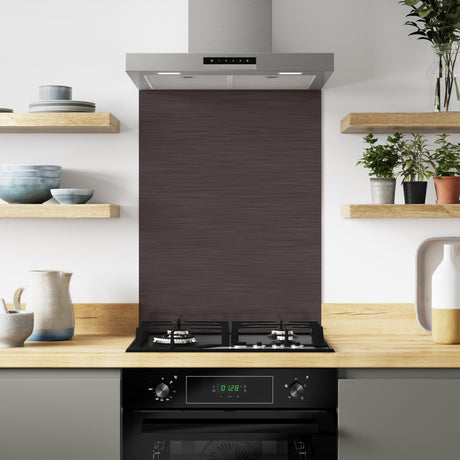 Bushboard Alloy Brushed Copper Aluminium Feature Kitchen Splashback