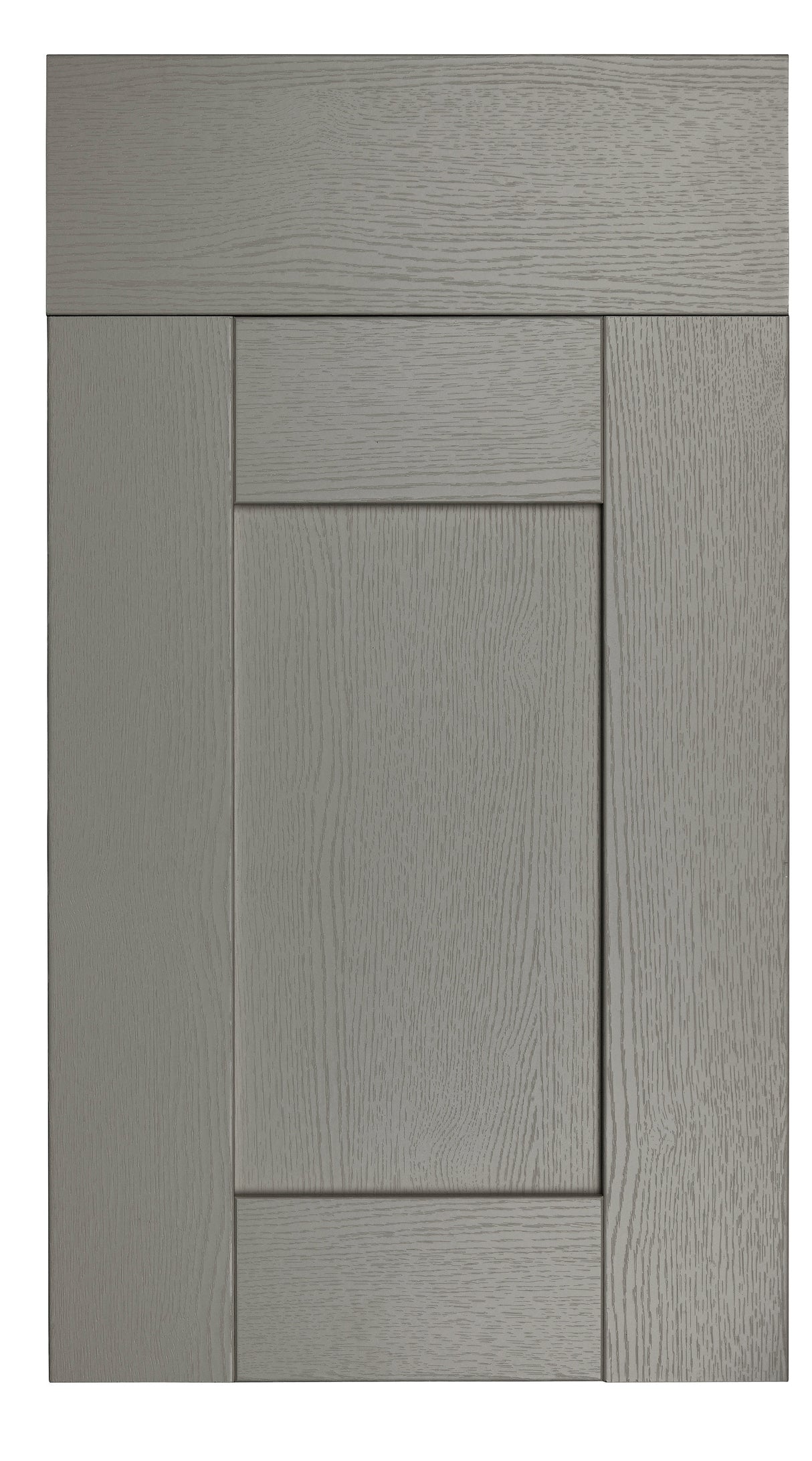 Buckingham Wood Grain Shaker Stone Grey- Replacement Kitchen Doors (895mm High)