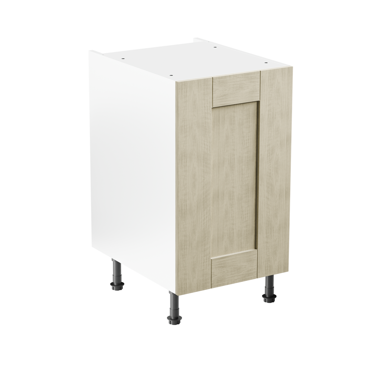 Buckingham Dakar Ash Shaker 450mm Kitchen Base Unit Complete
