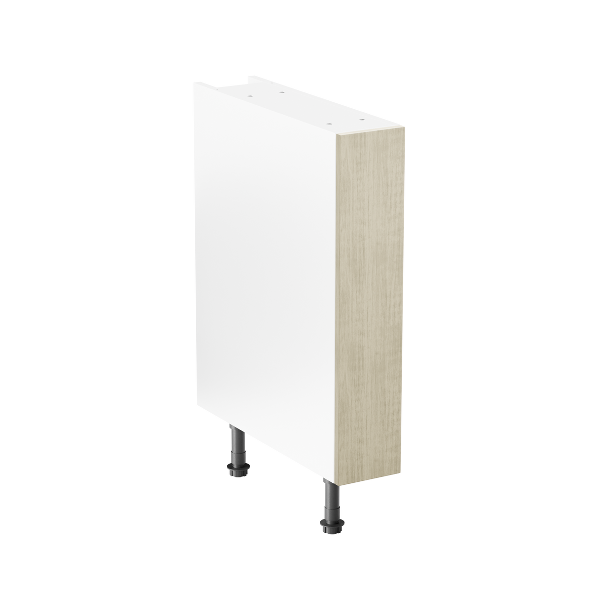 Buckingham Dakar Ash Shaker 150mm Kitchen Base Unit Complete