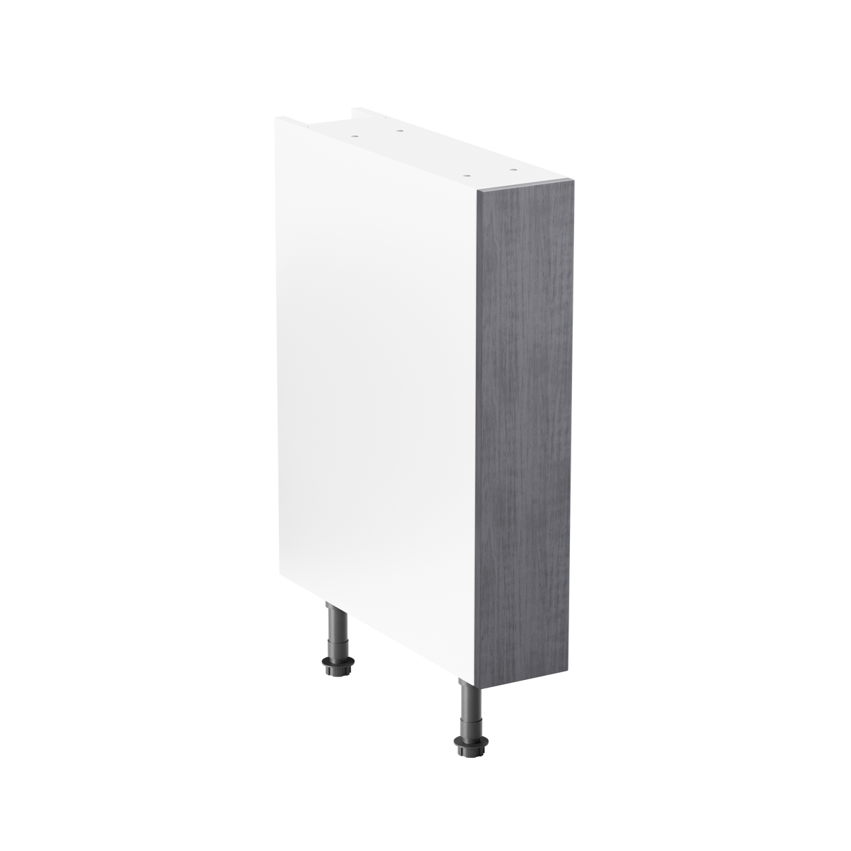 Buckingham Dust Grey Ash Shaker 150mm Kitchen Base Unit Complete
