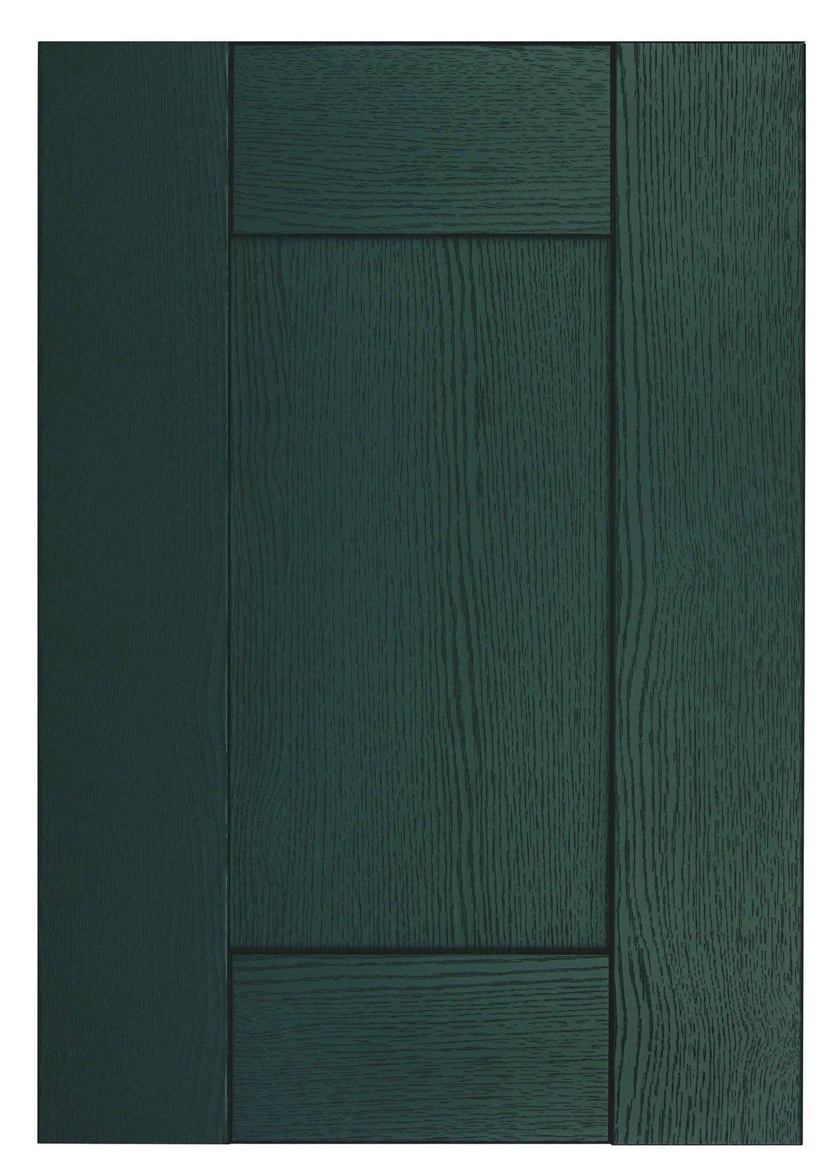 Buckingham Wood Grain Shaker Fir Green- Replacement Kitchen Doors (645mm High)