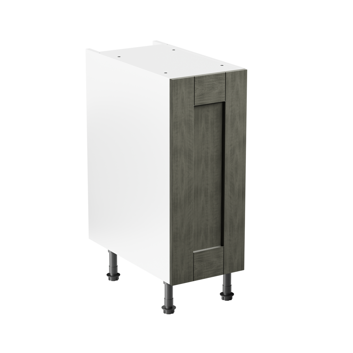 Buckingham Graphite Ash Shaker 300mm Kitchen Base Unit Complete