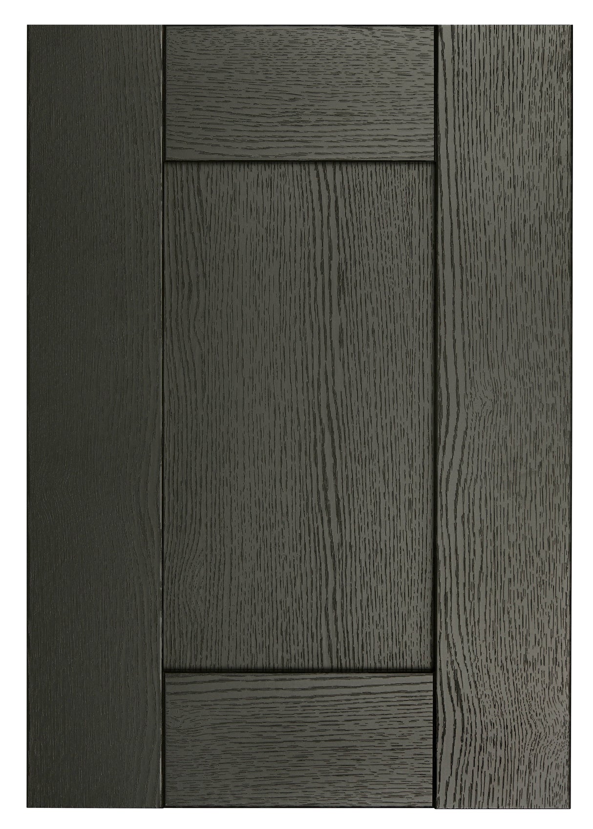 Buckingham Wood Grain Shaker Graphite- Replacement Kitchen Doors (495mm High)