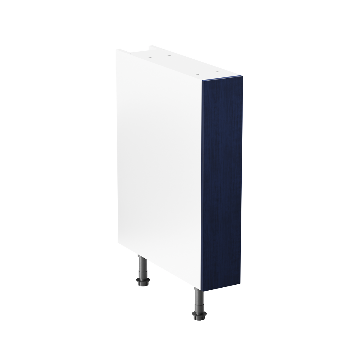 Buckingham Indigo Ash Shaker 150mm Kitchen Base Unit Complete