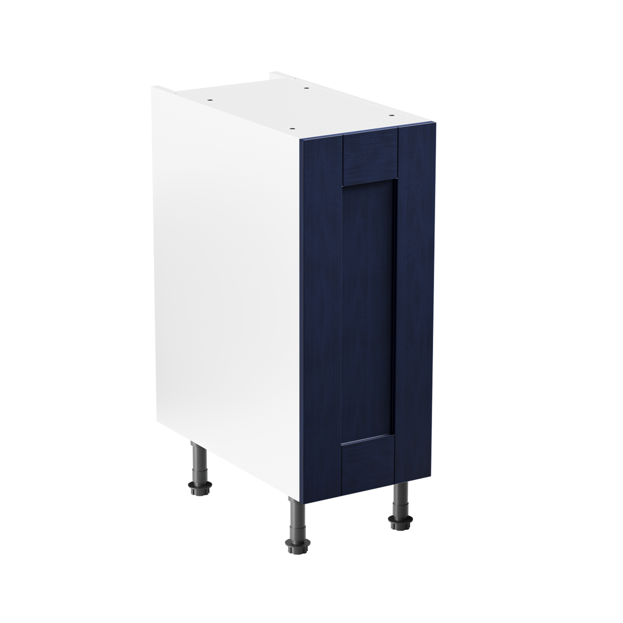 Buckingham Indigo Ash Shaker 300mm Kitchen Base Unit Complete