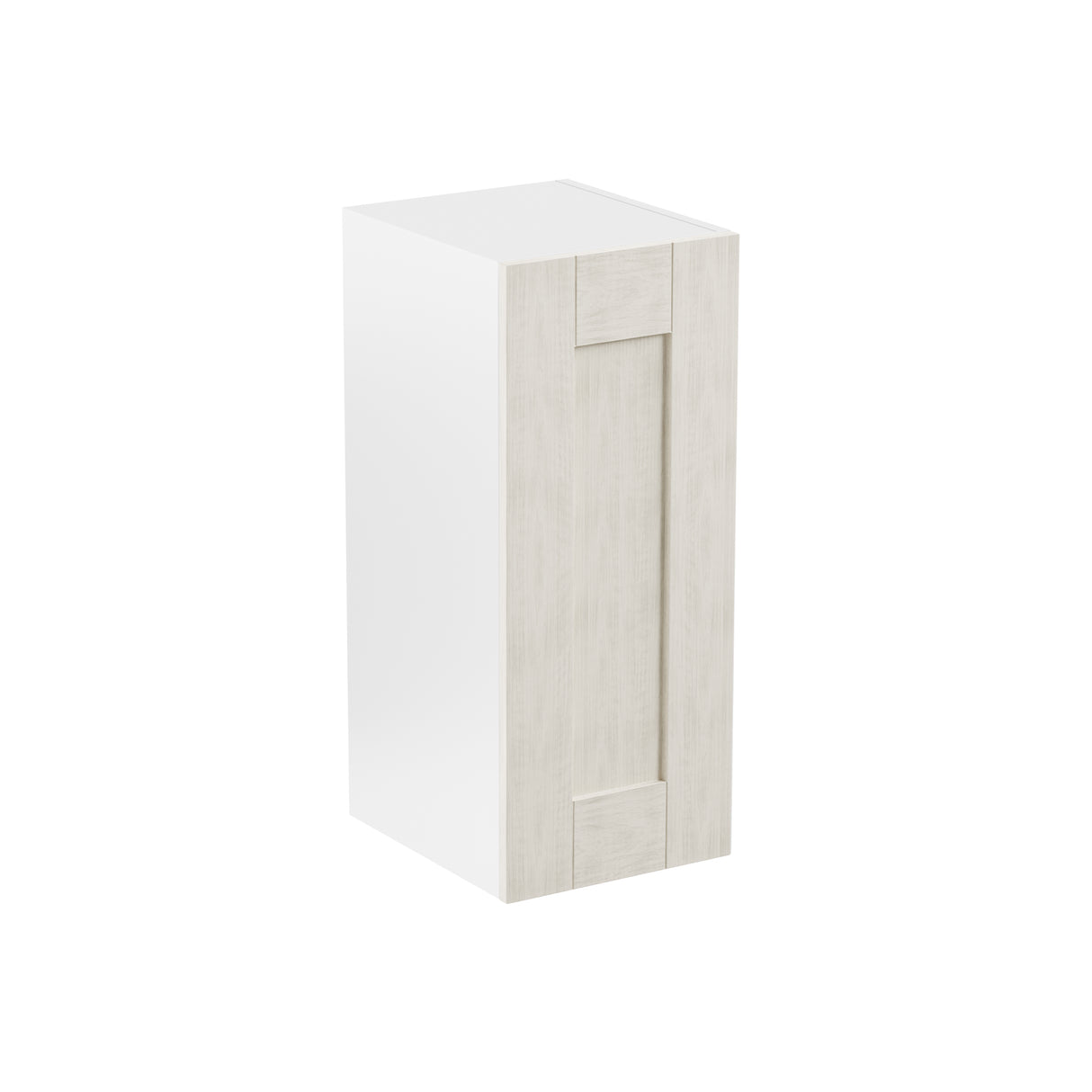 Buckingham Ivory Ash Shaker 300mm Wall Unit Complete (720mm High) Flatpack