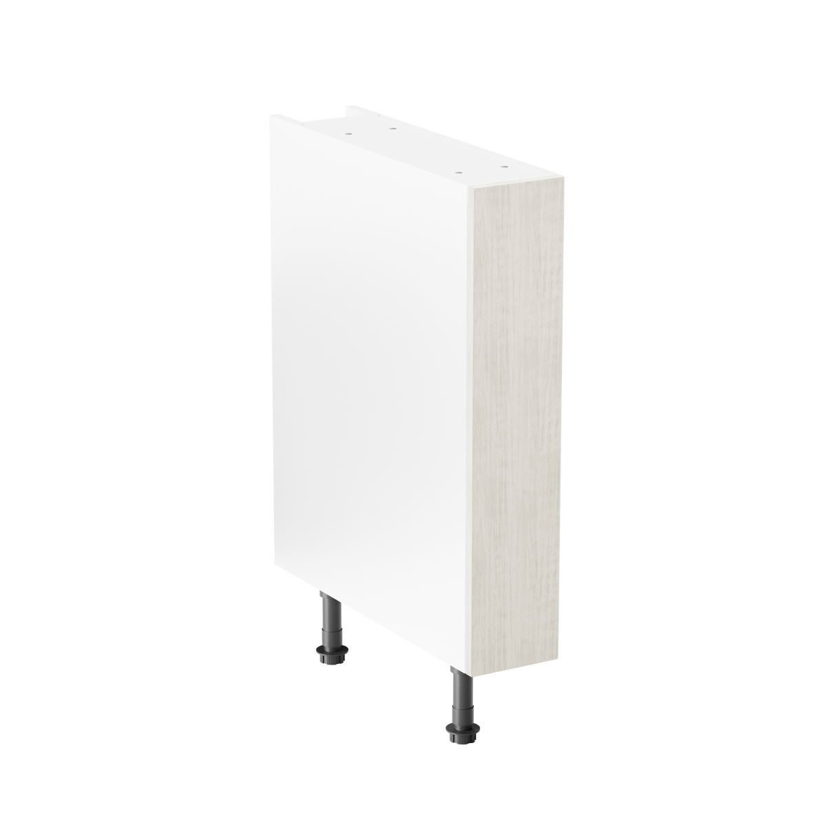 Buckingham Ivory Ash Shaker 150mm Kitchen Base Unit Complete