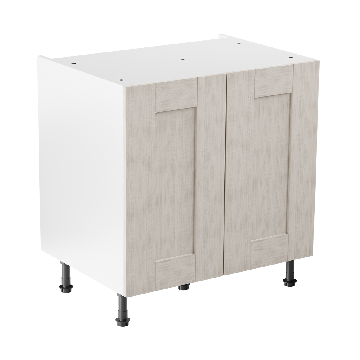 Buckingham Mussel Ash Shaker 1000mm Kitchen Base Unit Complete