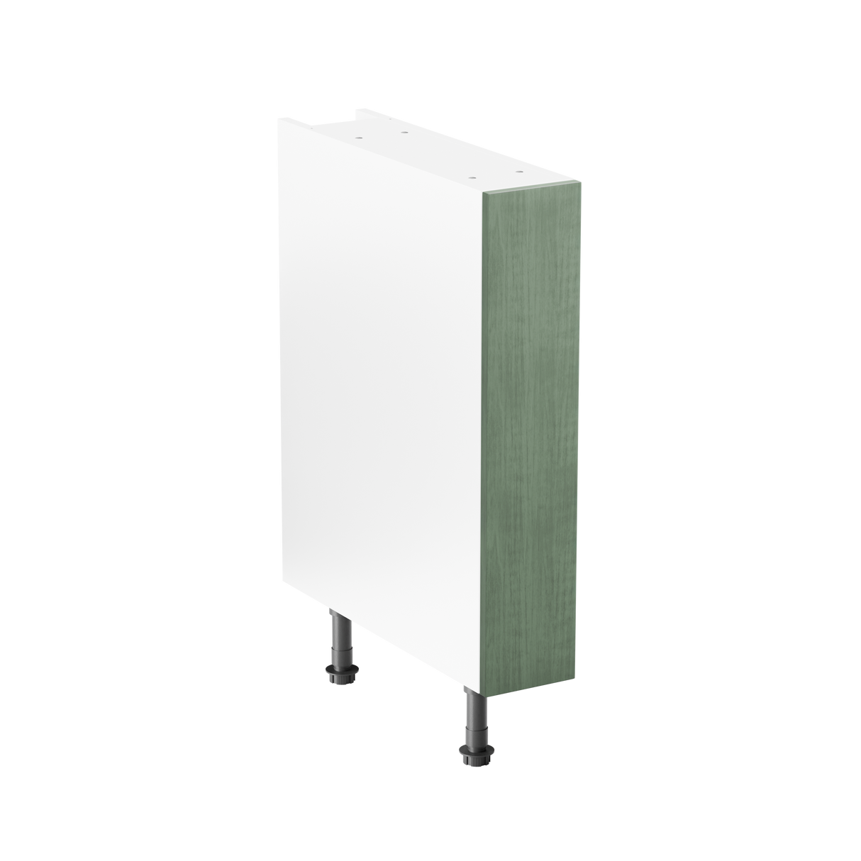 Buckingham Reed Green Ash Shaker 150mm Kitchen Base Unit Complete