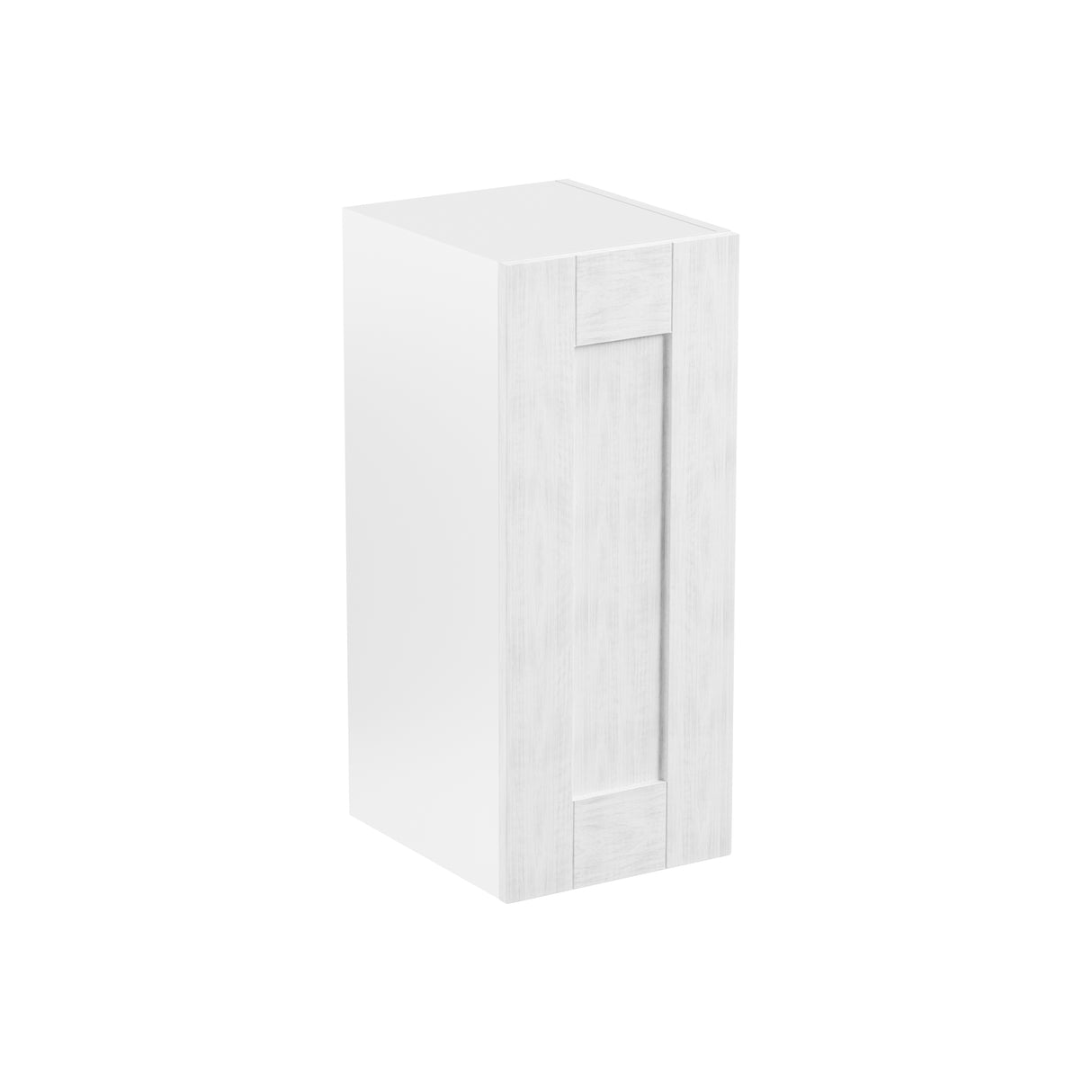 Buckingham White Ash Shaker 300mm Wall Unit Complete (720mm High) Flatpack