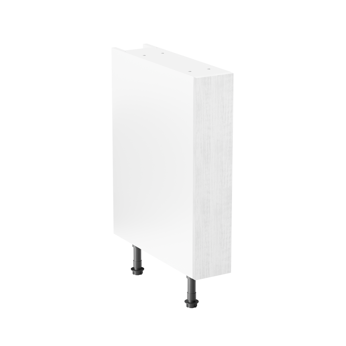 Buckingham White Ash Shaker 150mm Kitchen Base Unit Complete