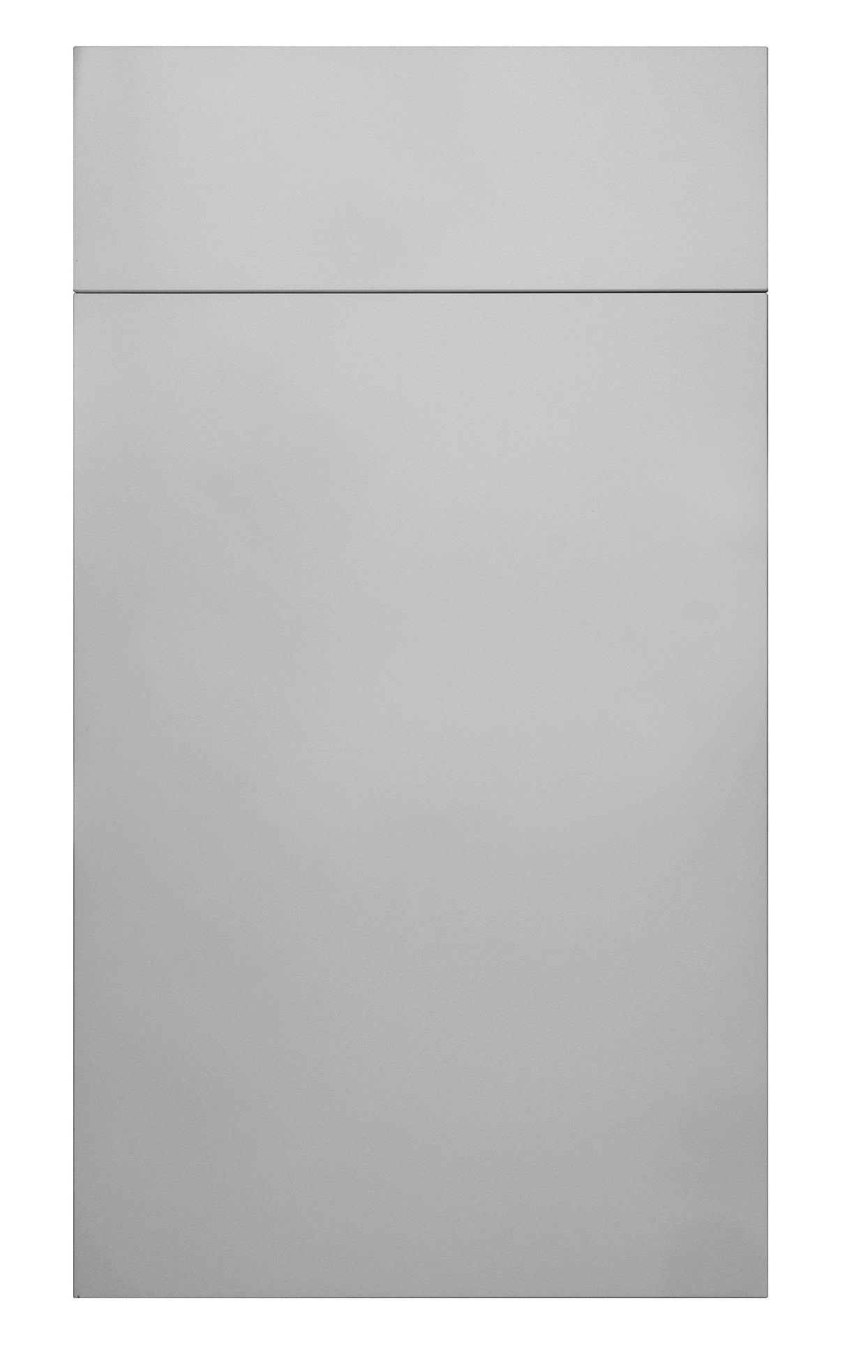 Fenton Painted (Laser Edged) Slab Dove Grey- Replacement Kitchen Doors (1245mm High)