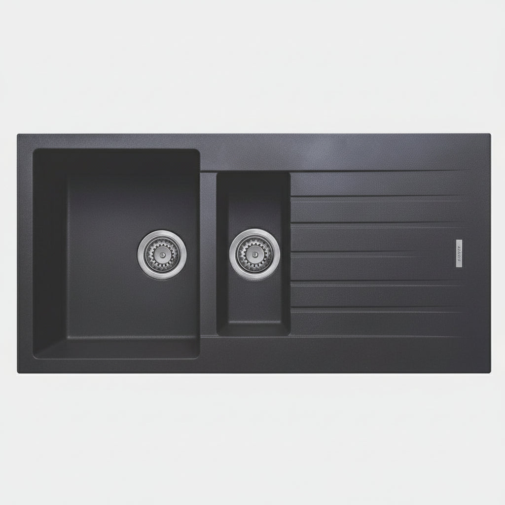 Astini Gianni 1.5 Bowl Granite Kitchen Sink & Waste