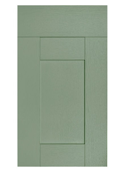 Buckingham Wood Grain Shaker Reed Green- Replacement Kitchen Drawer Front (175mm High)