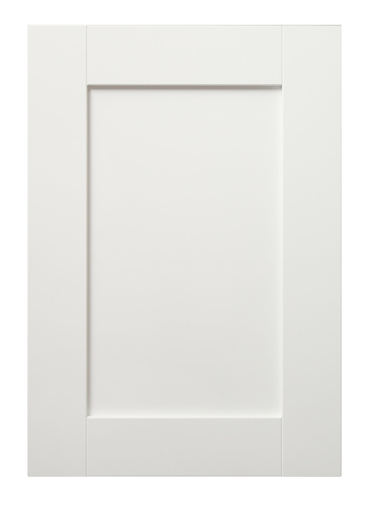 Rivington Shaker White Supermatt- Replacement Kitchen Door/Drawer Front (283mm High)