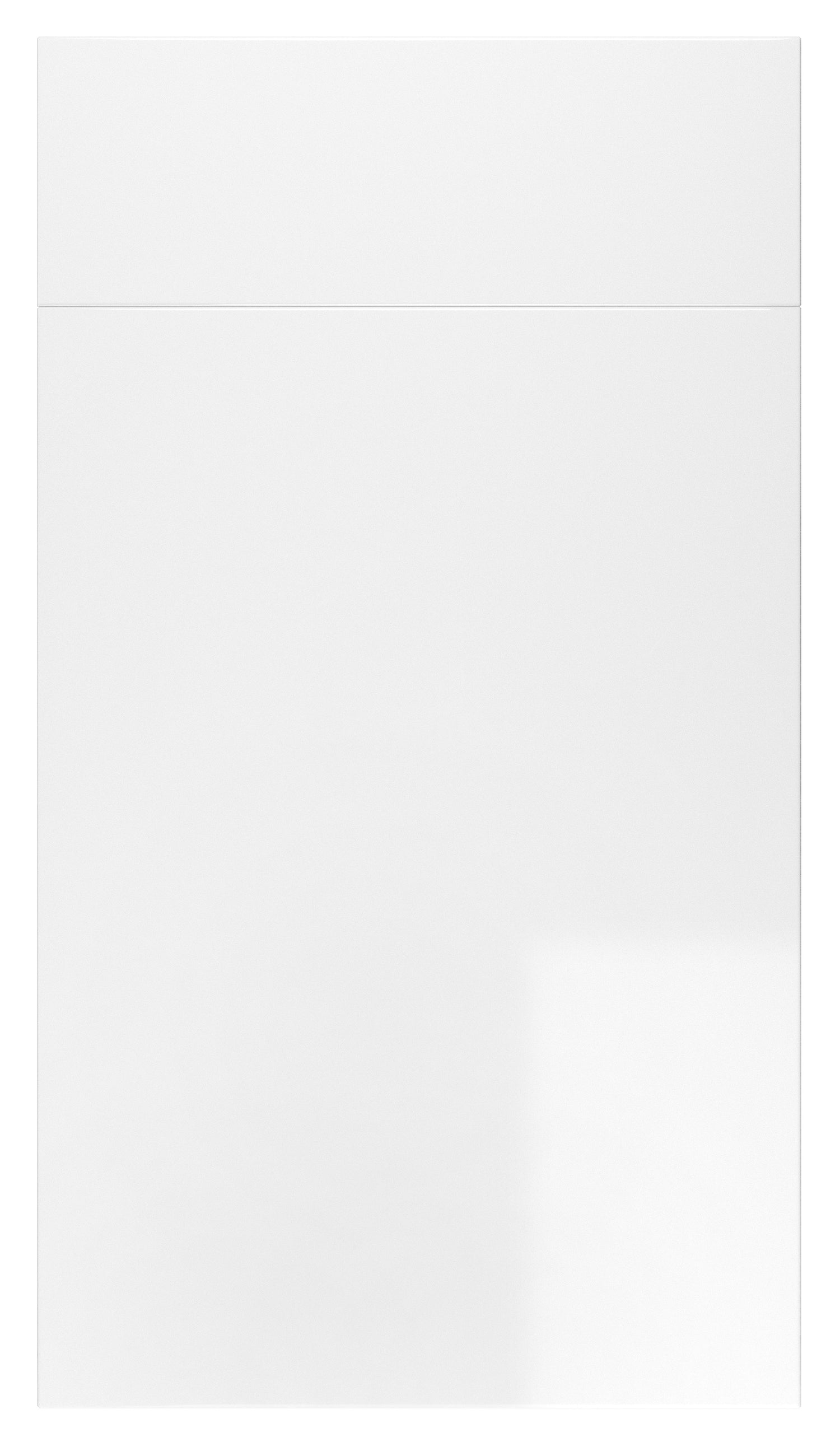 Vogue Slab White Gloss- Replacement Kitchen Doors (895mm High)