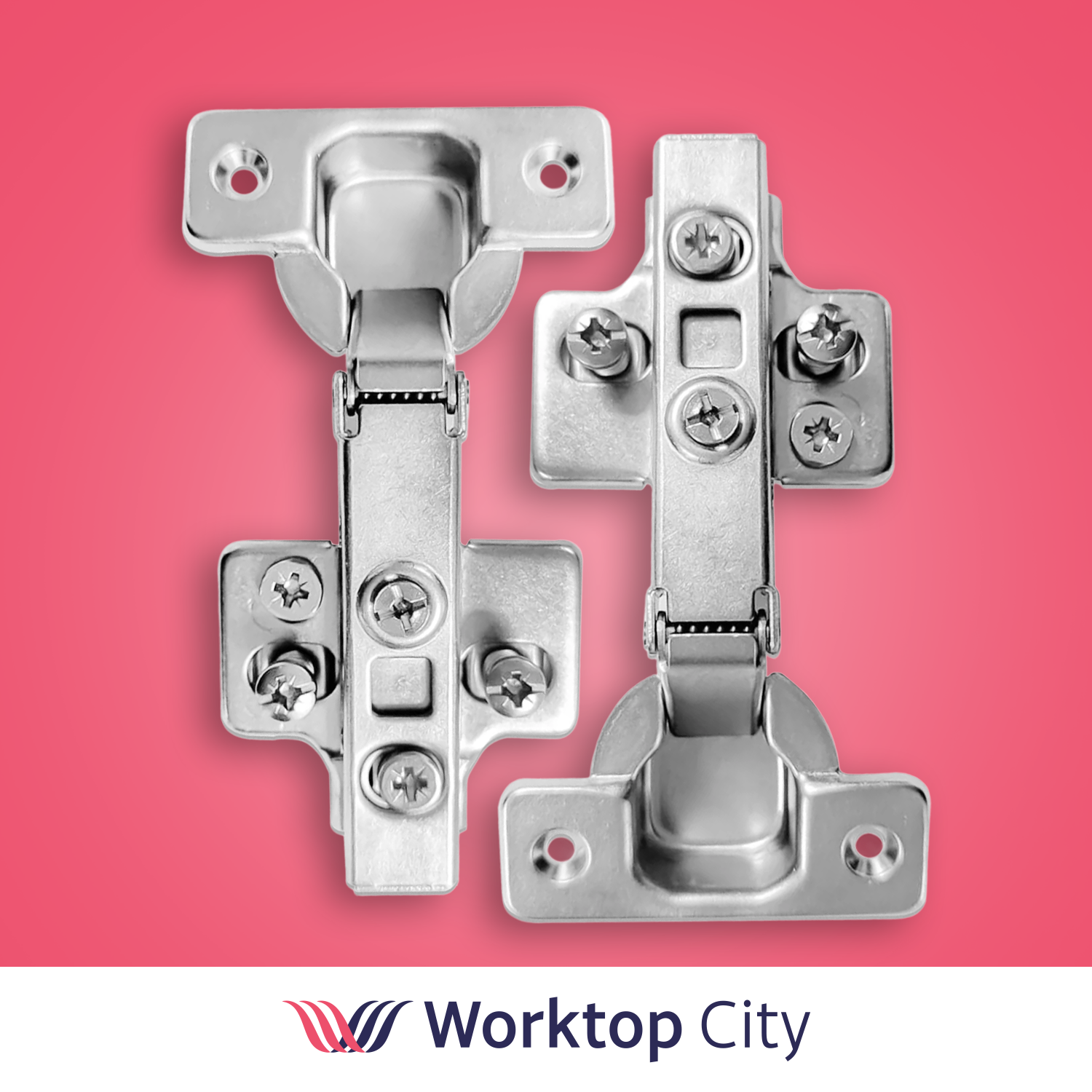 20-Pack Soft Close Cabinet Hinges – 110° Full Overlay with Backplates (Adjustable)