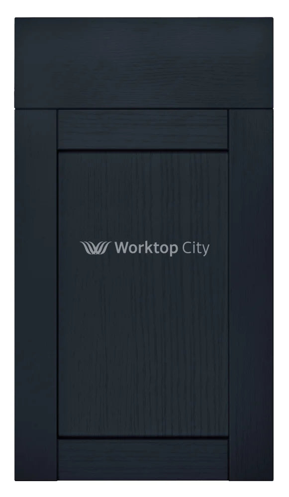 Balmoral Wood Grain ’Skinny’ Shaker Indigo Ash- Replacement Kitchen Doors SAMPLE PRODUCTS