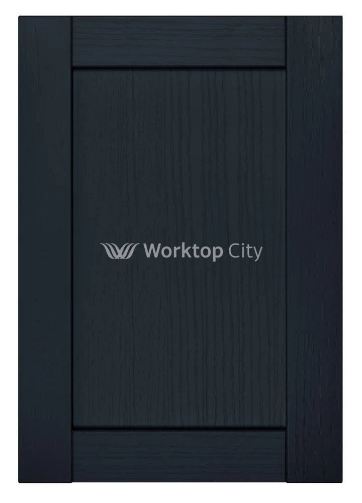 Balmoral Wood Grain ’Skinny’ Shaker Indigo Ash- Replacement Kitchen Doors SAMPLE PRODUCTS Sample Colour Swatch