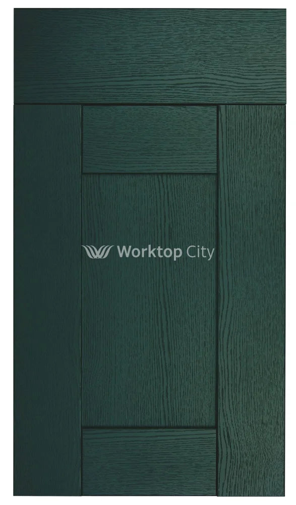 Buckingham Wood Grain Shaker Fir Green- Replacement Kitchen Doors SAMPLE PRODUCTS