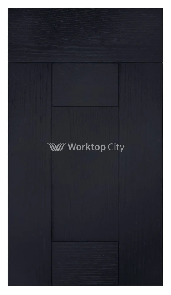 Buckingham Wood Grain Shaker Indigo- Replacement Kitchen Doors SAMPLE PRODUCTS